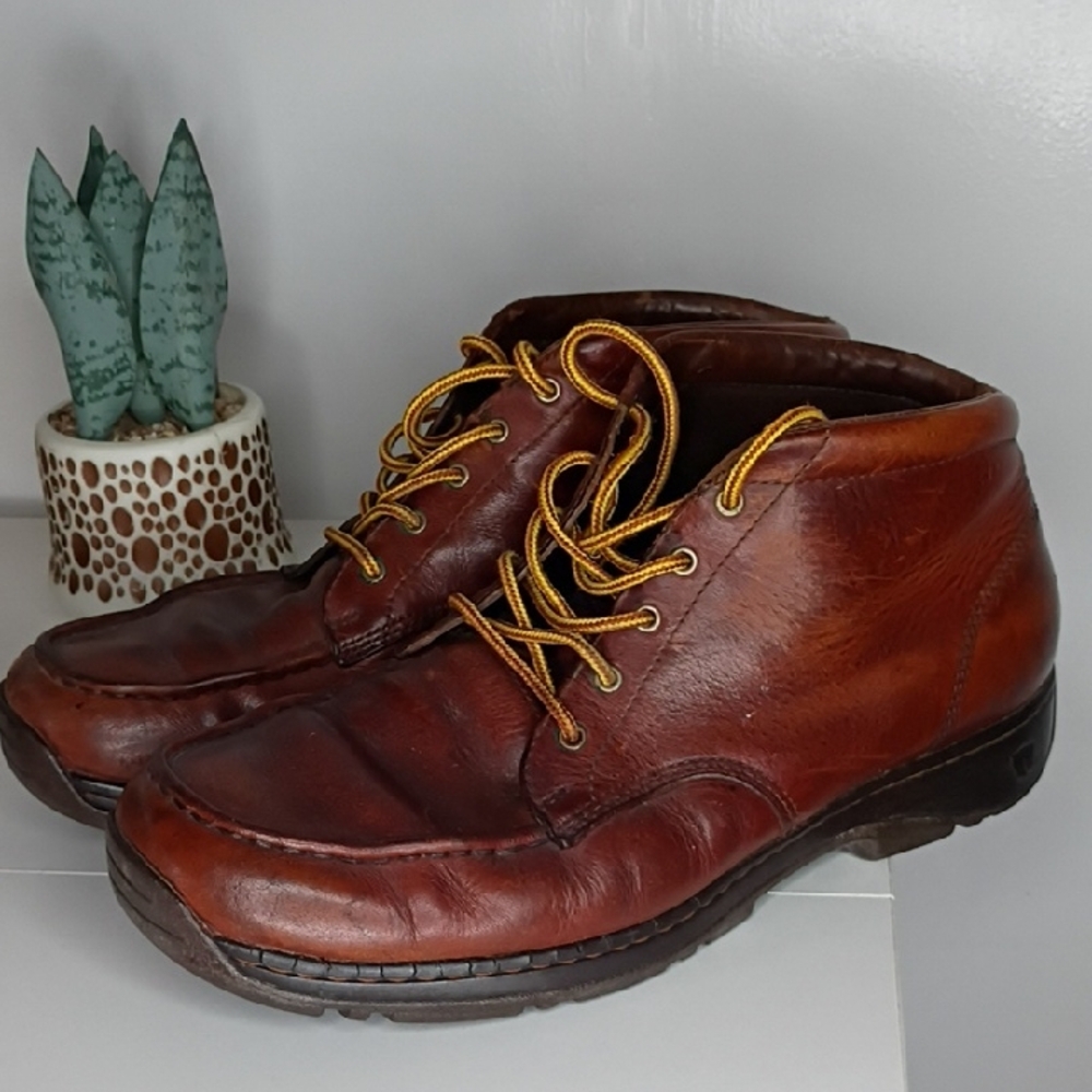 Red Wing Shoes 4003 Brown Leather Chukka Work Boots Mens 12B